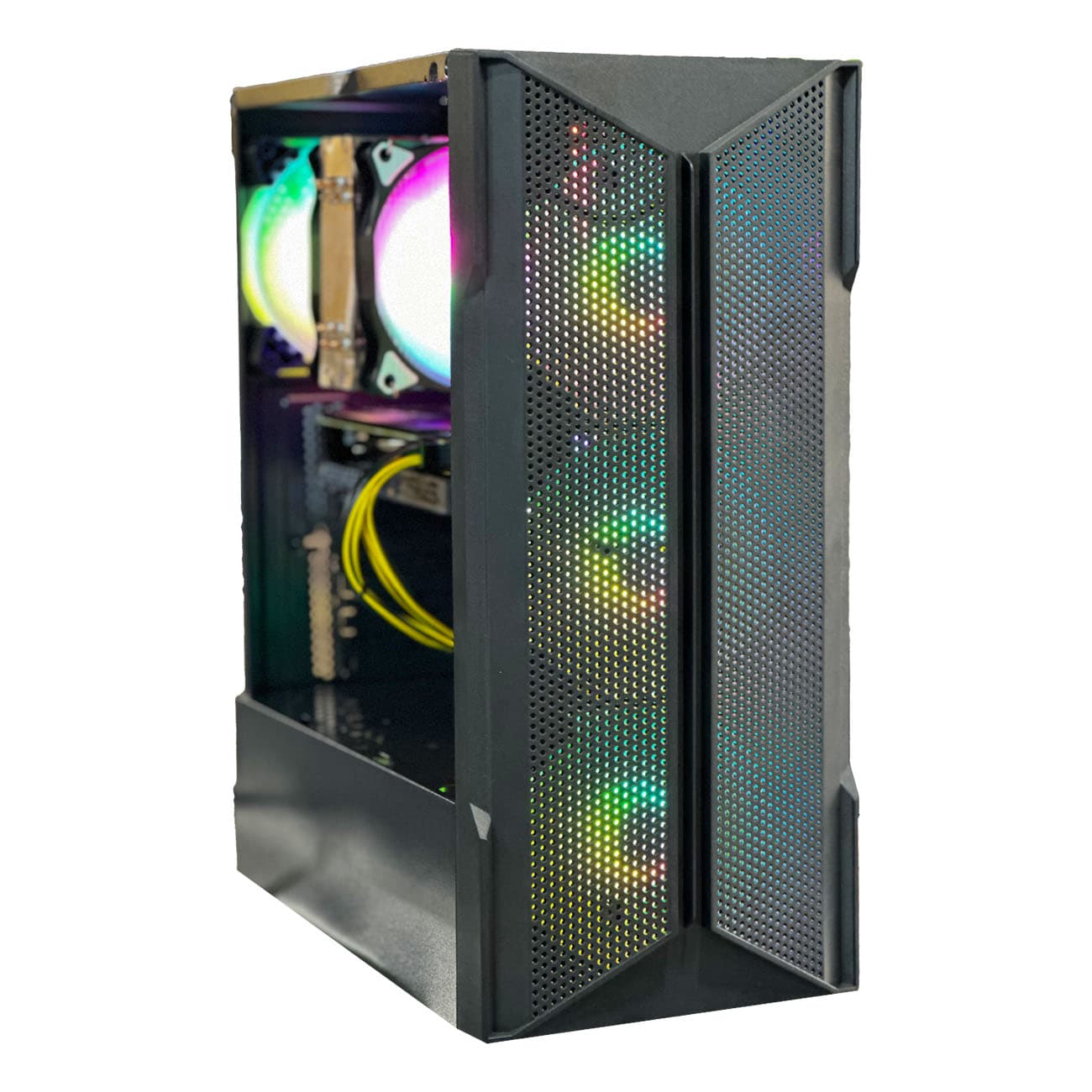 BOITIER 4 FAN ARGB ATX MODULE A NOIR CASACONFIG