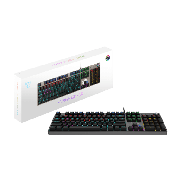 MSI Forge GK310 Red Switches