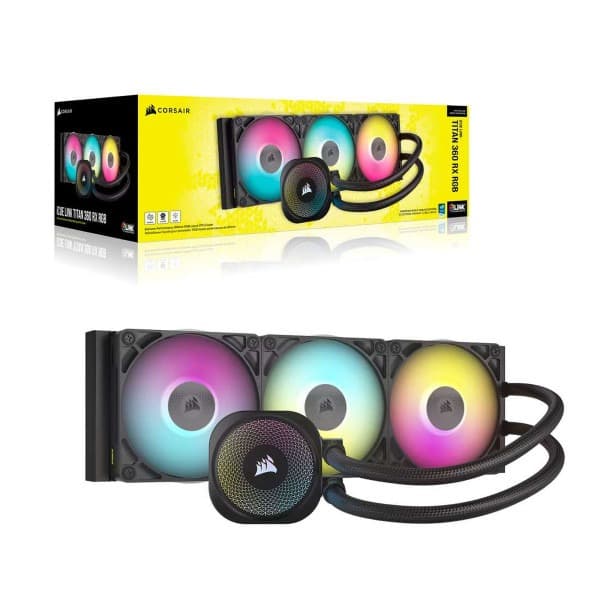 Corsair Titan 360 RX RGB (Noir)