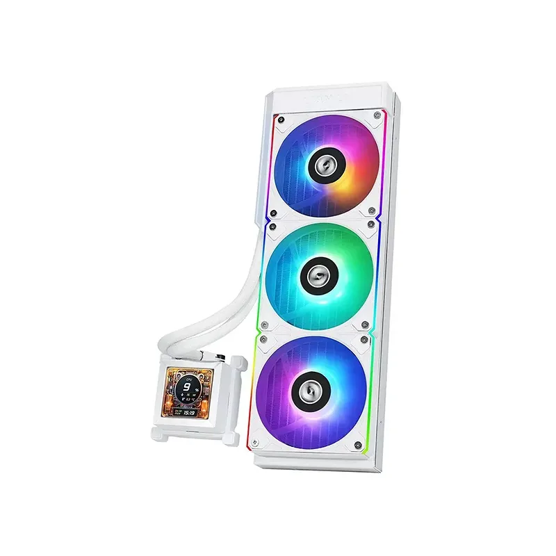 LIAN LI HYDROSHIFT LCD 360R Blanc 3