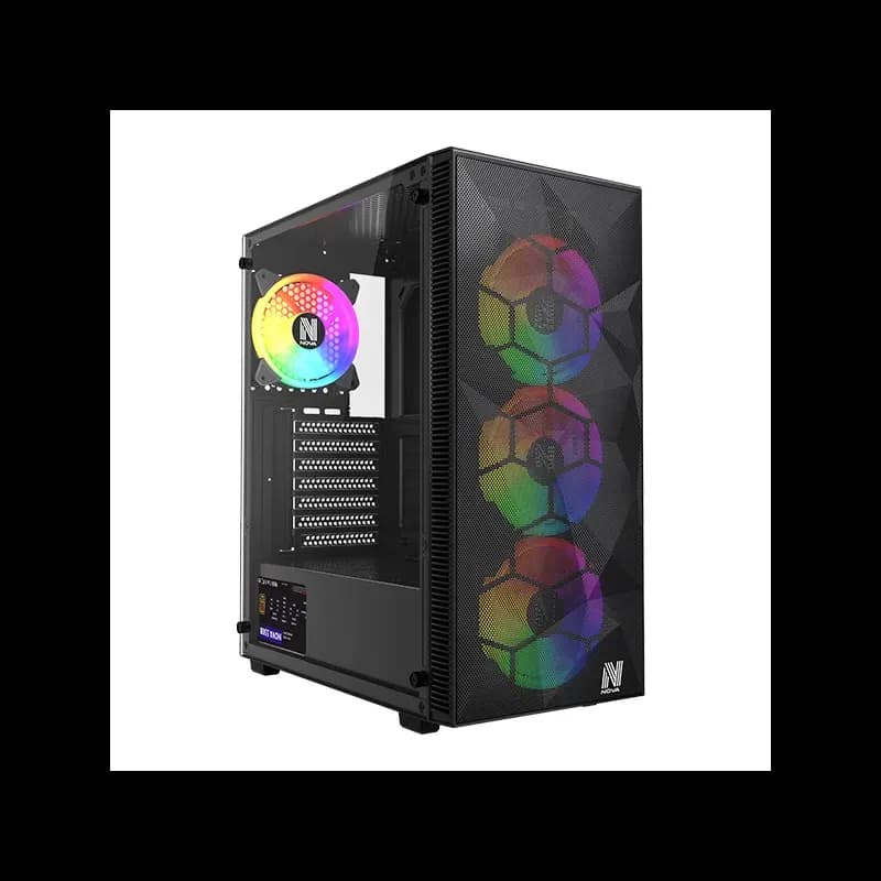 NOVA VANDAL V2 Noir + NOVA 550W BRONZE 80+